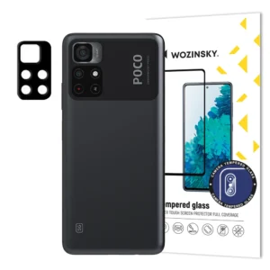 Wozinsky Full Camera Glass 9H Full Camera Tempered Glass for Xiaomi Poco M4 Pro 5G Cameraeng