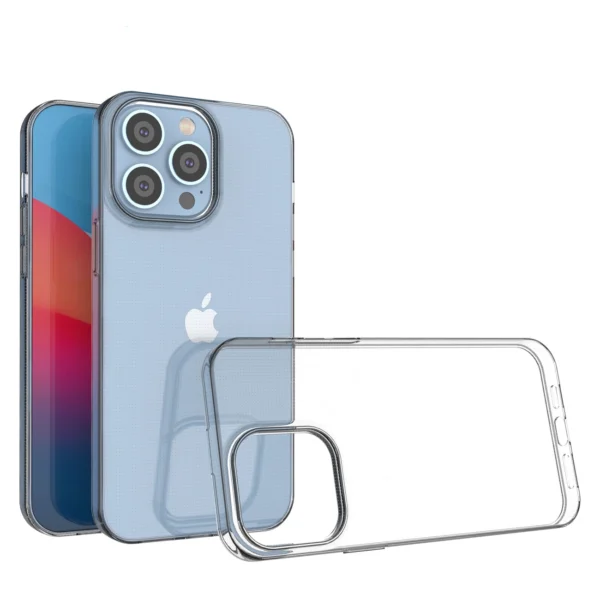 Ultra Clear 0.5mm iPhone 14 Pro Max cover gel transparenteng