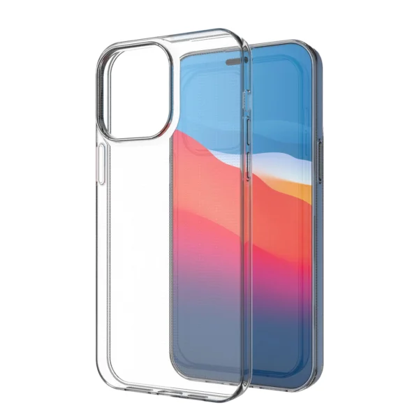 Ultra Clear 0.5mm iPhone 14 Pro Max cover gel transparenteng