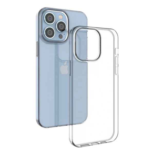 Ultra Clear 0.5mm iPhone 14 Pro Max cover gel transparenteng