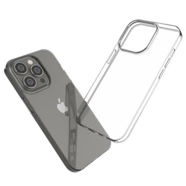 Ultra Clear 0.5mm iPhone 14 Pro cover gel transparenteng
