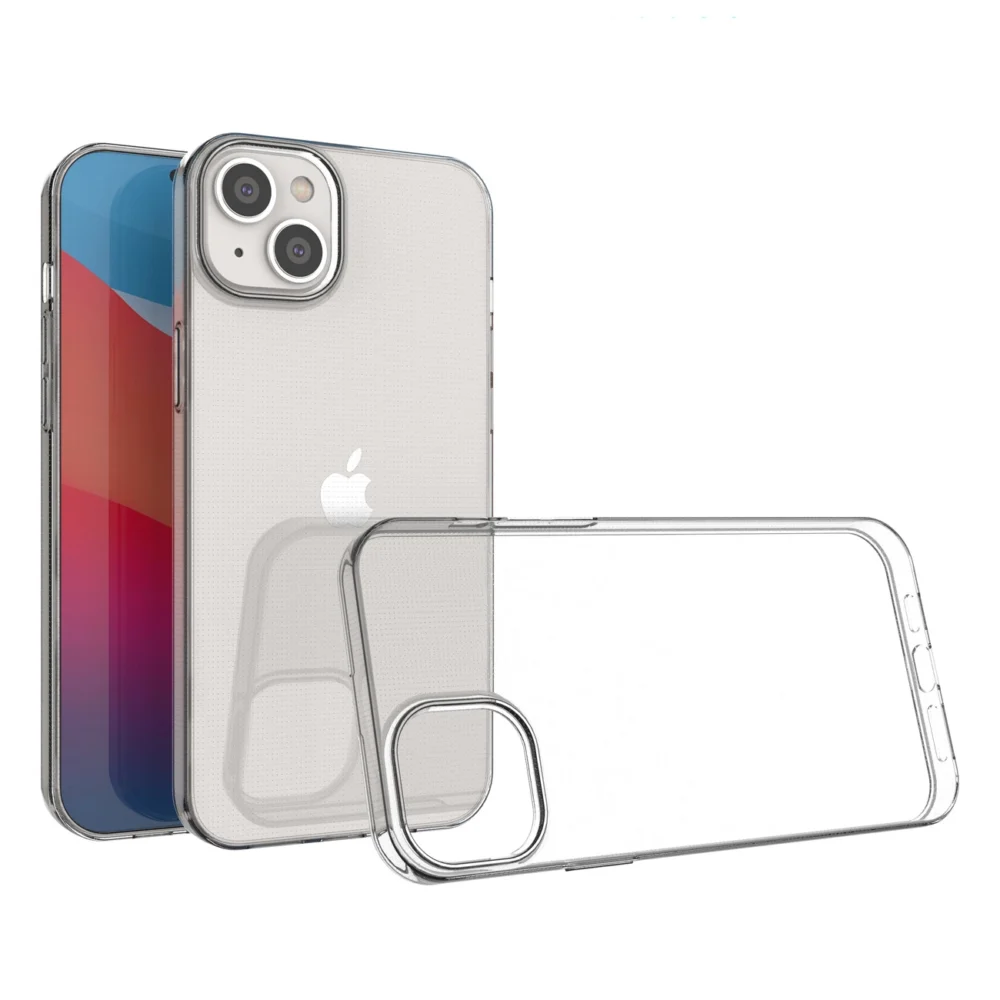 Gel case cover for Ultra Clear 0.5mm iPhone 14 Max transparenteng