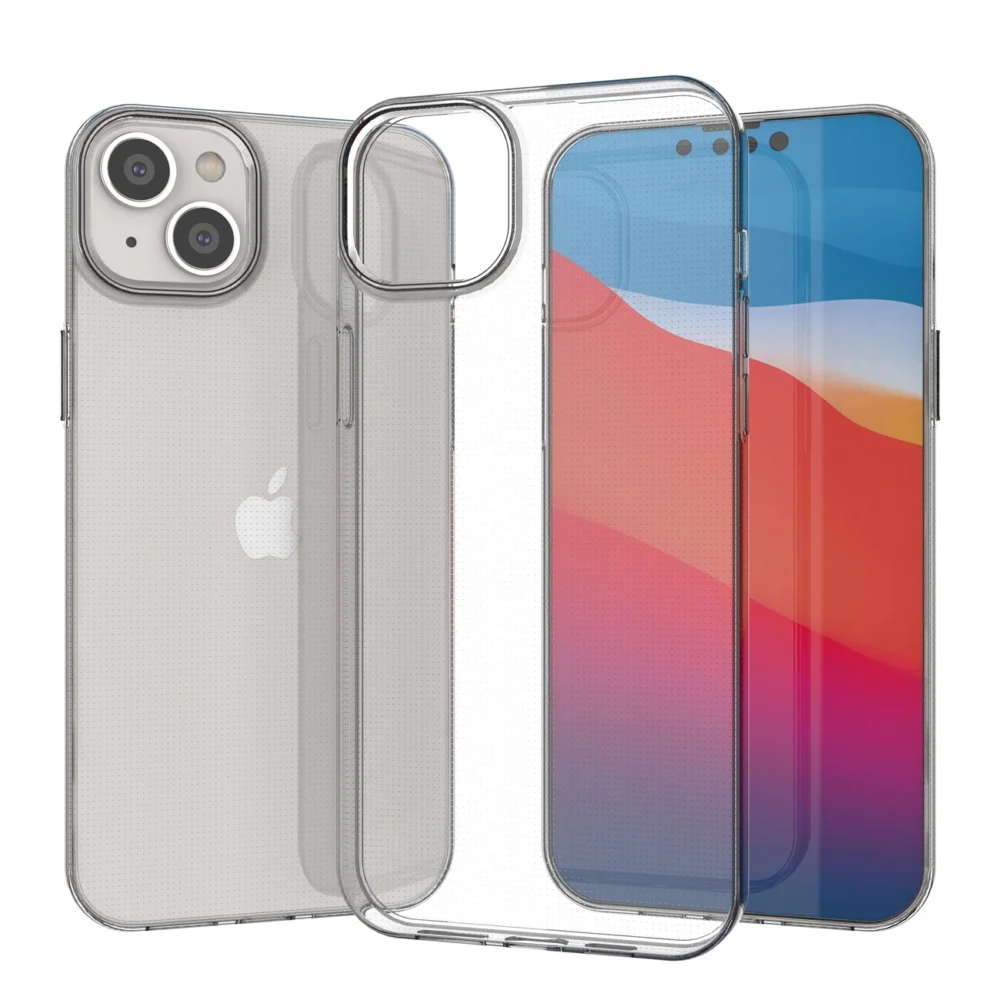 Gel case cover for Ultra Clear 0.5mm iPhone 14 Max transparenteng