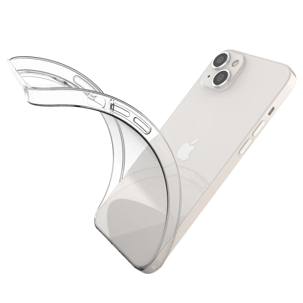 Gel case cover for Ultra Clear 0.5mm iPhone 14 Max transparenteng