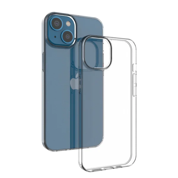 Gel case cover for Ultra Clear 0.5mm iPhone 14 transparenteng