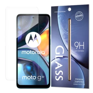 Tempered Glass 9H screen protector for Motorola Moto G22 (packaging - envelope)eng