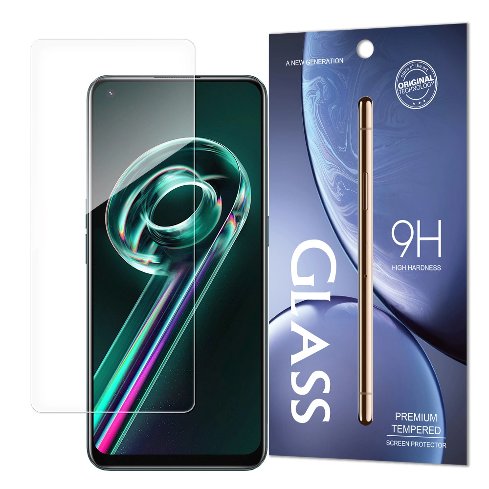 Tempered Glass 9H Tempered Glass Realme 9 Pro + (9 Pro Plus) (Packaging - Envelope)eng