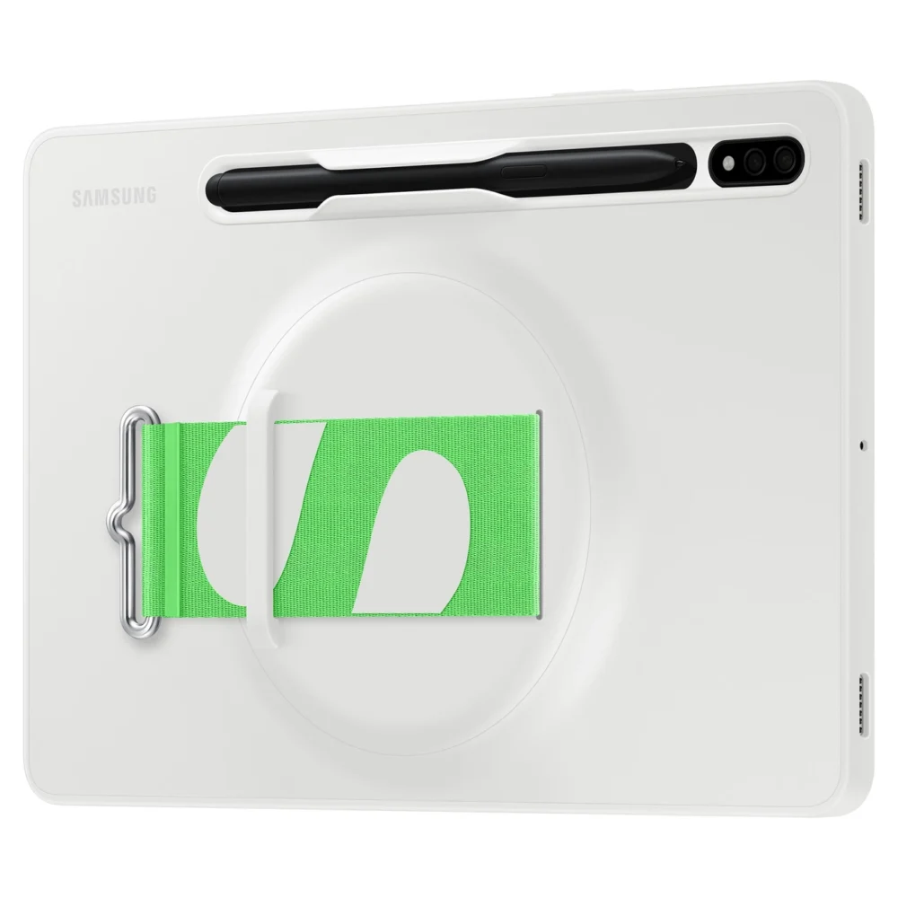 Samsung strap cover case for Samsung galaxy tab s8 white (ef-gx700cwegww)eng