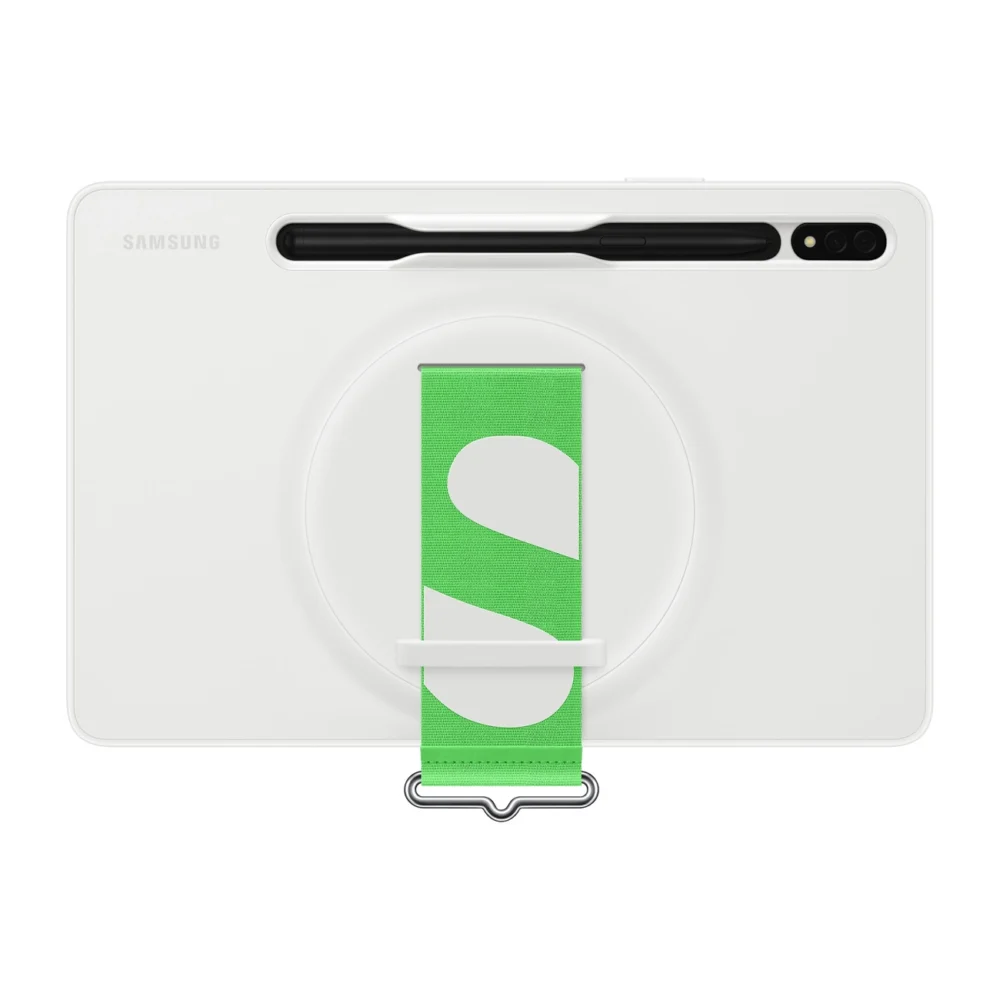 Samsung strap cover case for Samsung galaxy tab s8 white (ef-gx700cwegww)eng