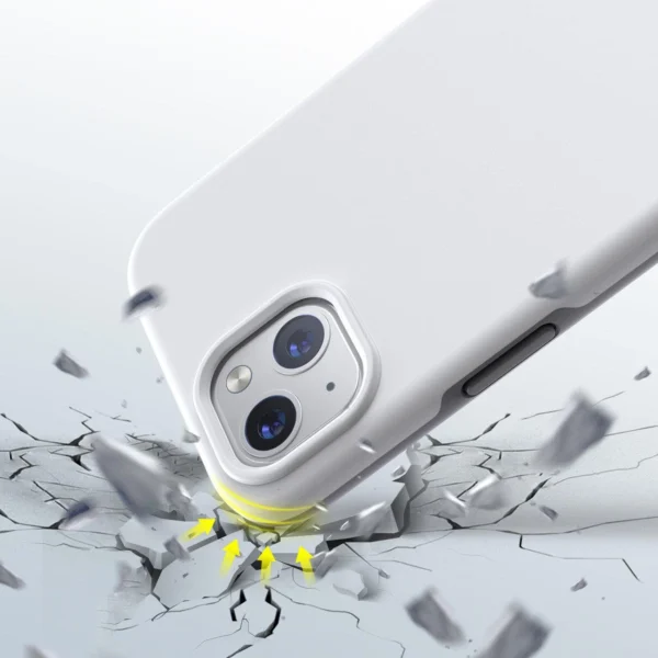 Choetech MFM Anti-drop case Made For MagSafe for iPhone 13 white (PC0112-MFM-WH)eng