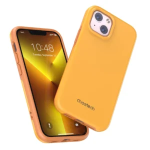 Choetech MFM Anti-drop case Made For MagSafe for iPhone 13 orange (PC0112-MFM-YE)eng