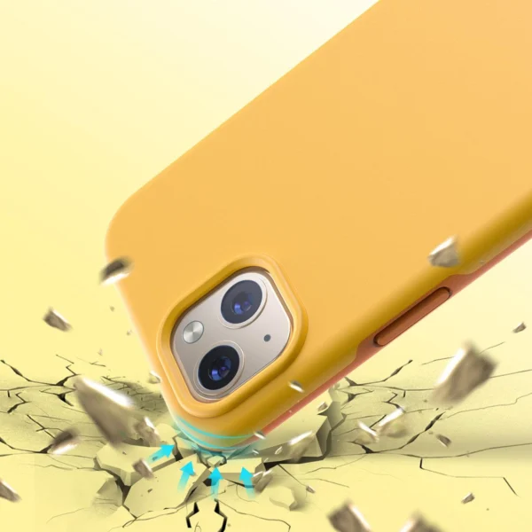 Choetech MFM Anti-drop case Made For MagSafe for iPhone 13 orange (PC0112-MFM-YE)eng