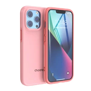 Choetech MFM Anti-drop case Made For MagSafe for iPhone 13 Pro pink (PC0113-MFM-PK)eng