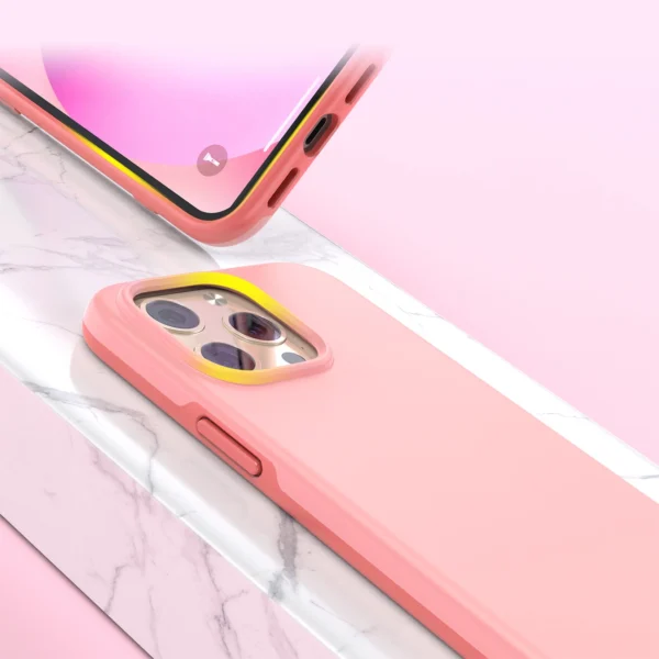 Choetech MFM Anti-drop case Made For MagSafe for iPhone 13 Pro pink (PC0113-MFM-PK)eng