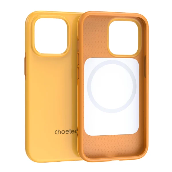 Choetech MFM Anti-drop case Made For MagSafe for iPhone 13 Pro orange (PC0113-MFM-YE)eng