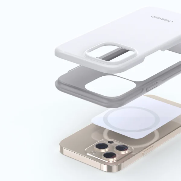 Choetech MFM Anti-drop Case Cover for iPhone 13 Pro Max white (PC0114-MFM-WH)eng
