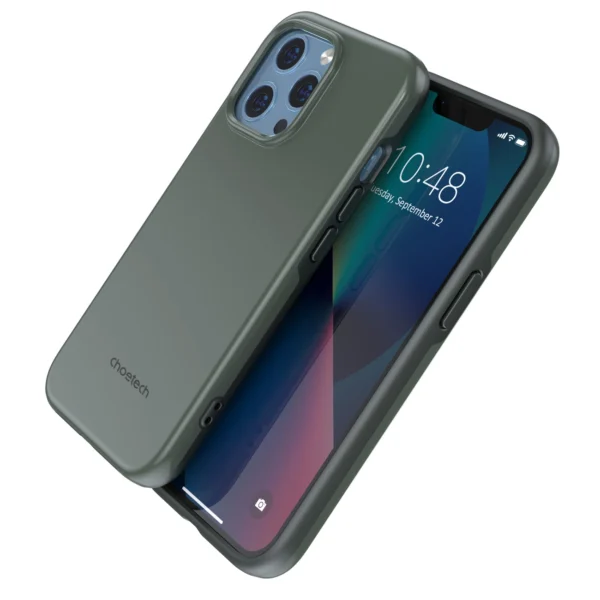 Choetech MFM Anti-drop Case Cover for iPhone 13 Pro Max green (PC0114-MFM-GN)eng