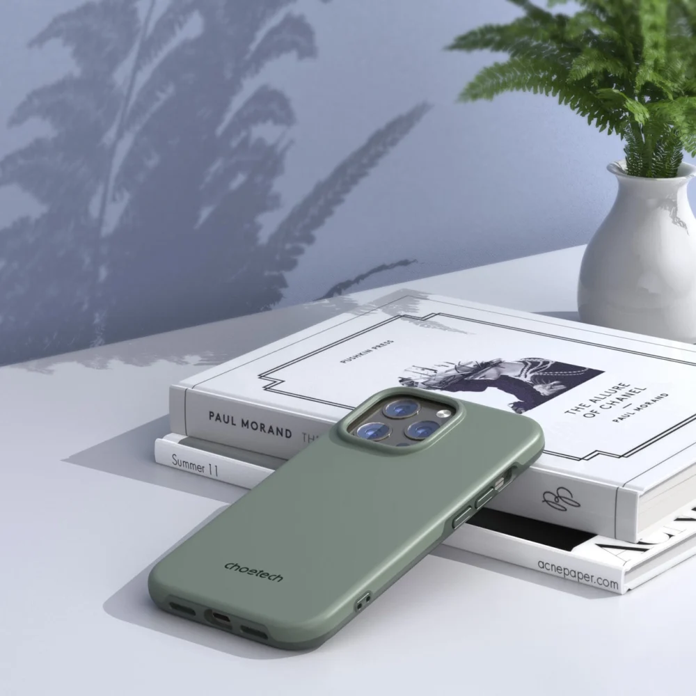 Choetech MFM Anti-drop Case Cover for iPhone 13 Pro Max green (PC0114-MFM-GN)eng