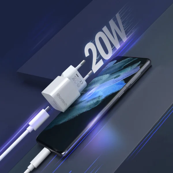 Choetech charger 20W USB Type C (PD5010)eng