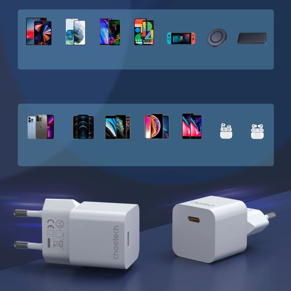 Choetech charger 20W USB Type C (PD5010)eng