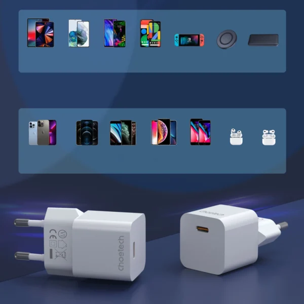 Choetech charger 20W USB Type C (PD5010)eng