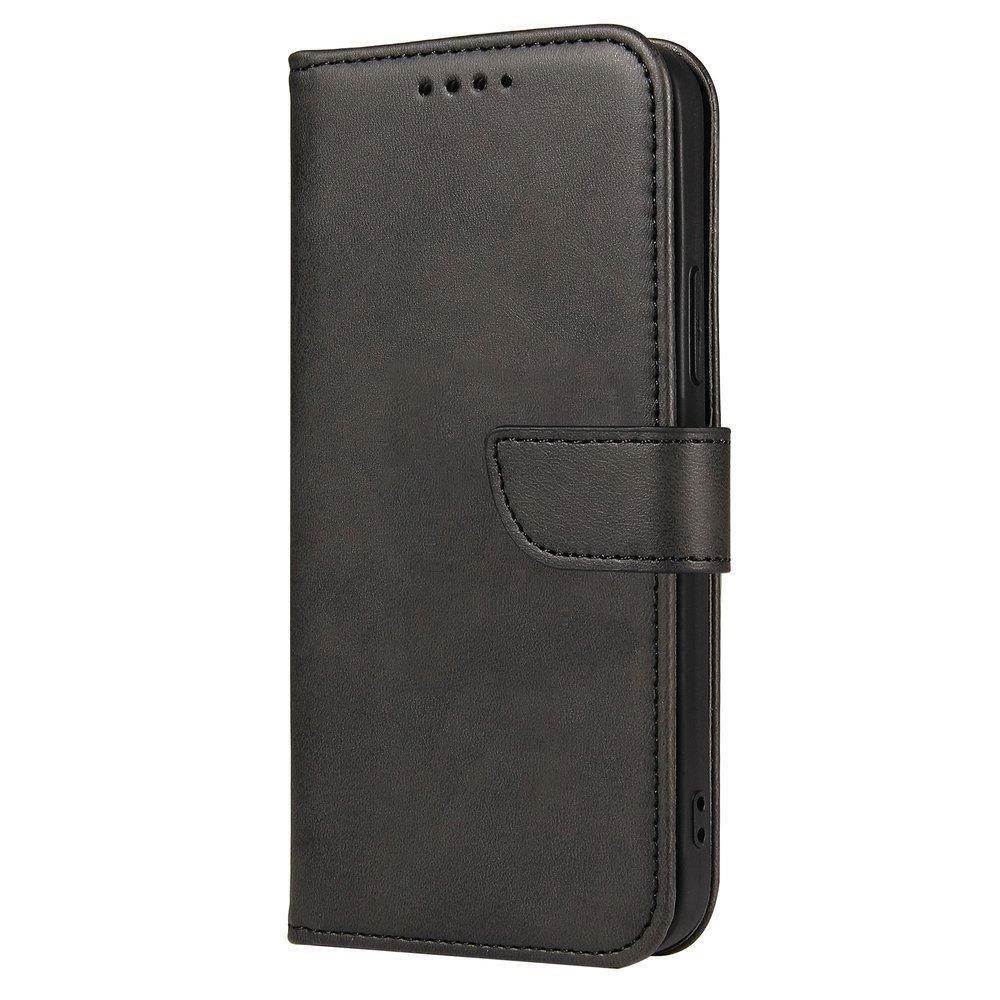 Magnet Case elegant case case cover with a flap and stand function Realme GT Neo 3 blackeng