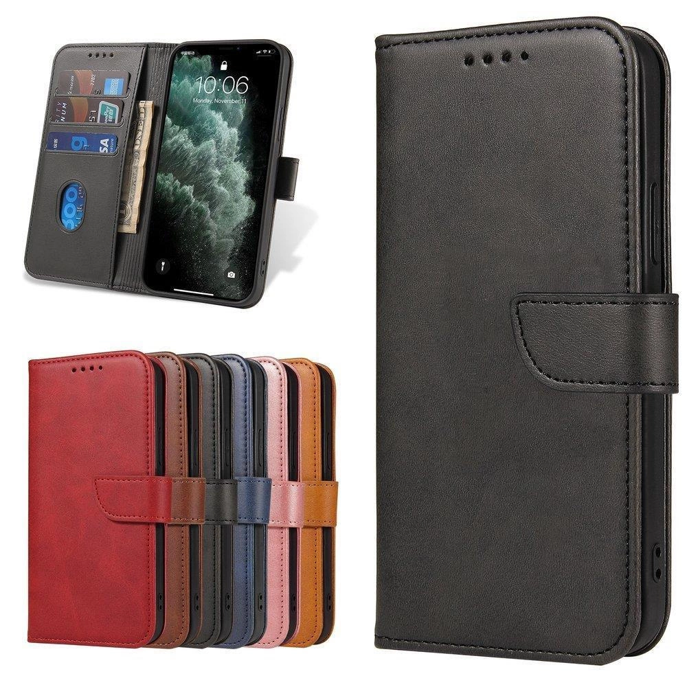 Magnet Case elegant case case cover with a flap and stand function Realme GT Neo 3 blackeng