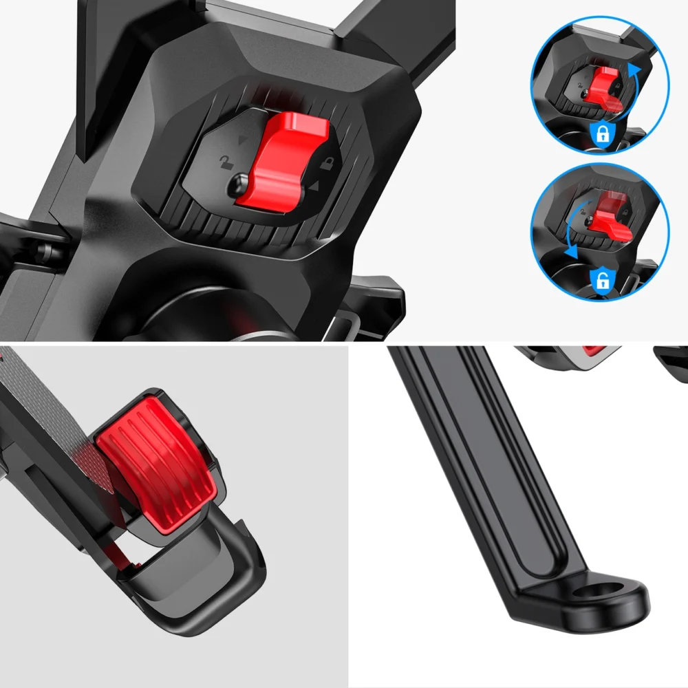 Joyroom motorcycle phone holder black (JR-ZS288-m)eng