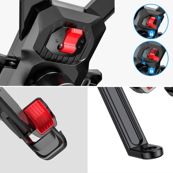Joyroom motorcycle phone holder black (JR-ZS288-m)eng