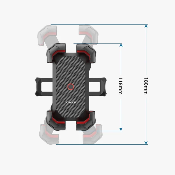 Joyroom motorcycle phone holder black (JR-ZS288-m)eng