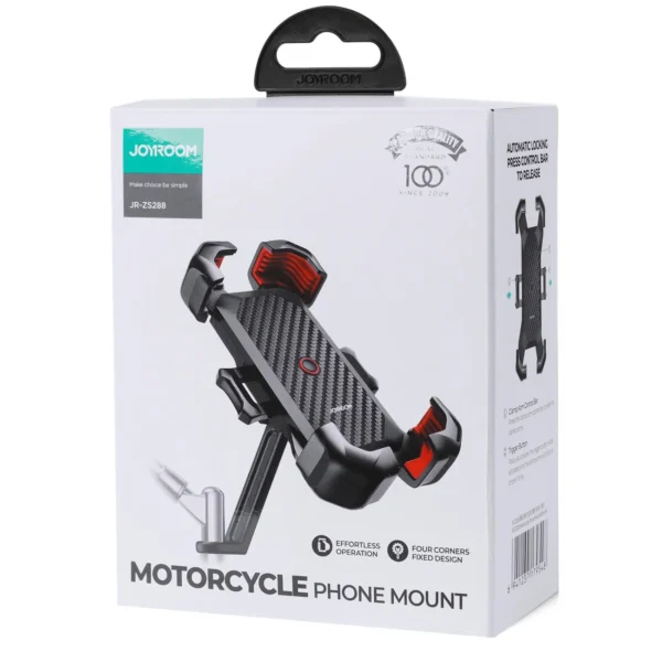 Joyroom motorcycle phone holder black (JR-ZS288-m)eng