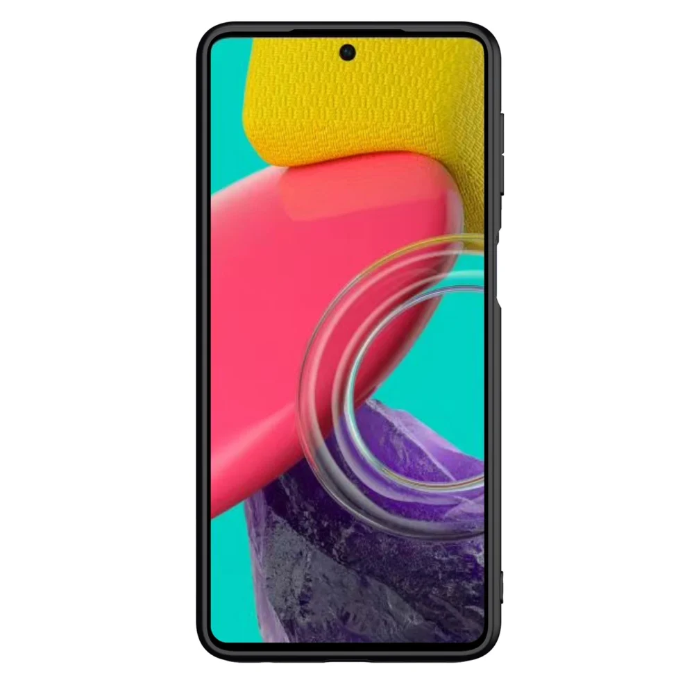 Nillkin Textured Case durable reinforced case with gel frame and nylon back for Samsung Galaxy M53 5G blackeng
