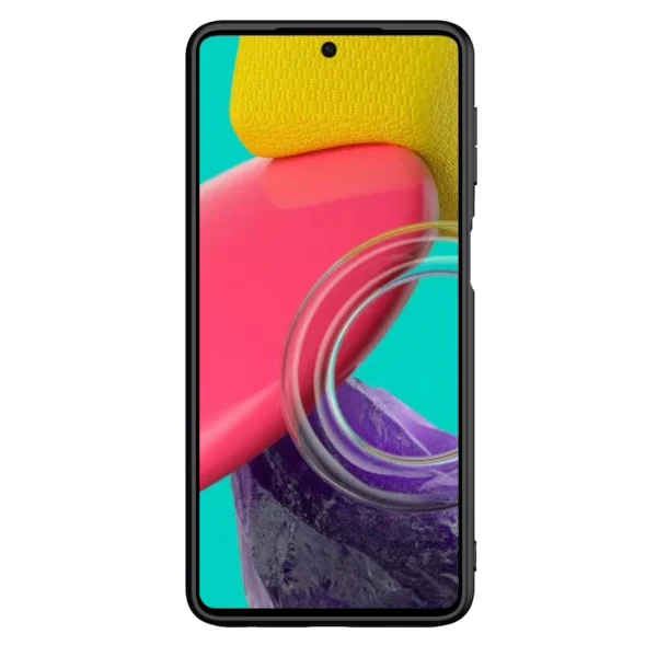 Nillkin Textured Case durable reinforced case with gel frame and nylon back for Samsung Galaxy M53 5G blackeng