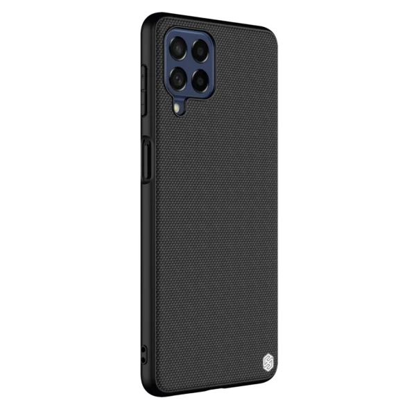 Nillkin Textured Case durable reinforced case with gel frame and nylon back for Samsung Galaxy M53 5G blackeng