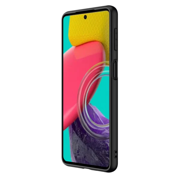 Nillkin Textured Case durable reinforced case with gel frame and nylon back for Samsung Galaxy M53 5G blackeng