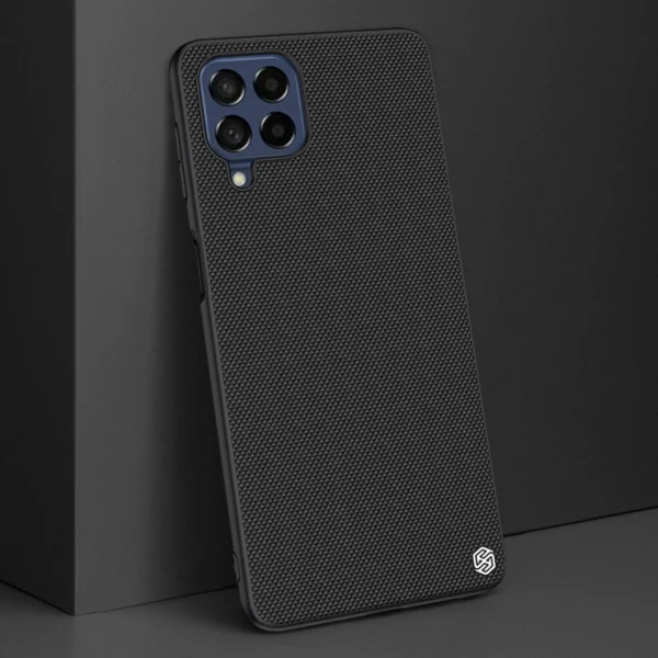 Nillkin Textured Case durable reinforced case with gel frame and nylon back for Samsung Galaxy M53 5G blackeng