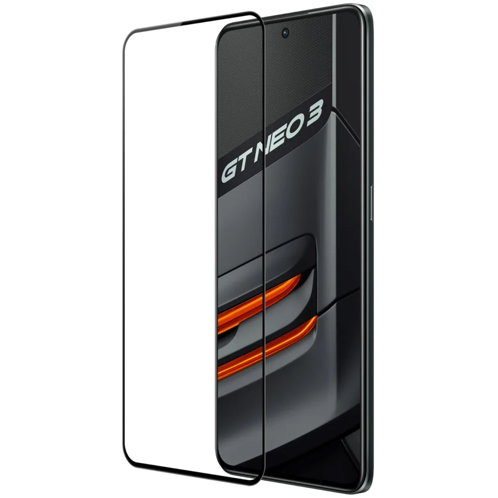 Nillkin CP+PRO ultra-thin full-screen tempered glass with 0.2 mm frame 9H Realme GT Neo 3 blackeng