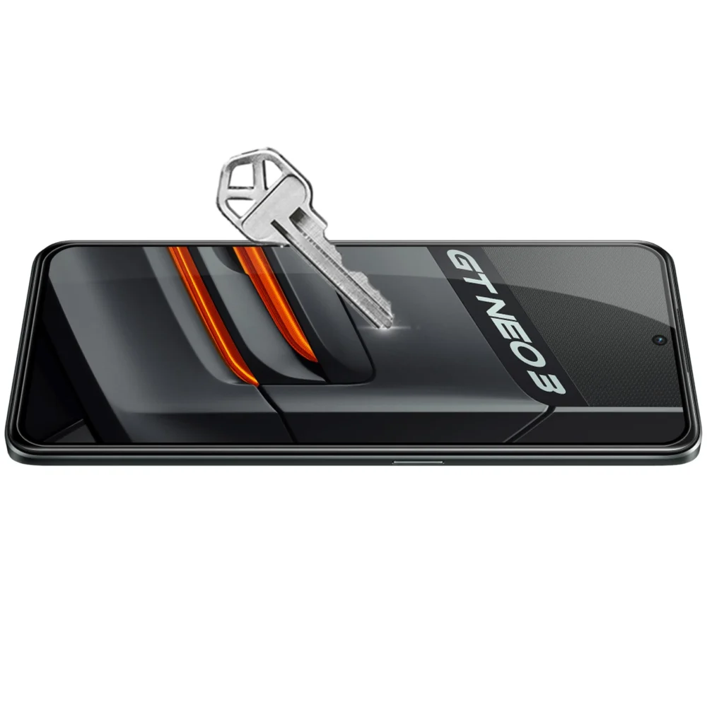 Nillkin CP+PRO ultra-thin full-screen tempered glass with 0.2 mm frame 9H Realme GT Neo 3 blackeng