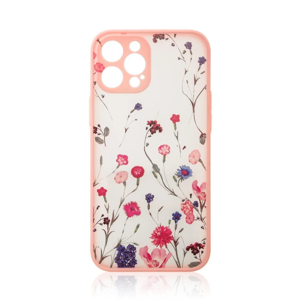 Design Case for iPhone 12 Pro Max flower pinkeng