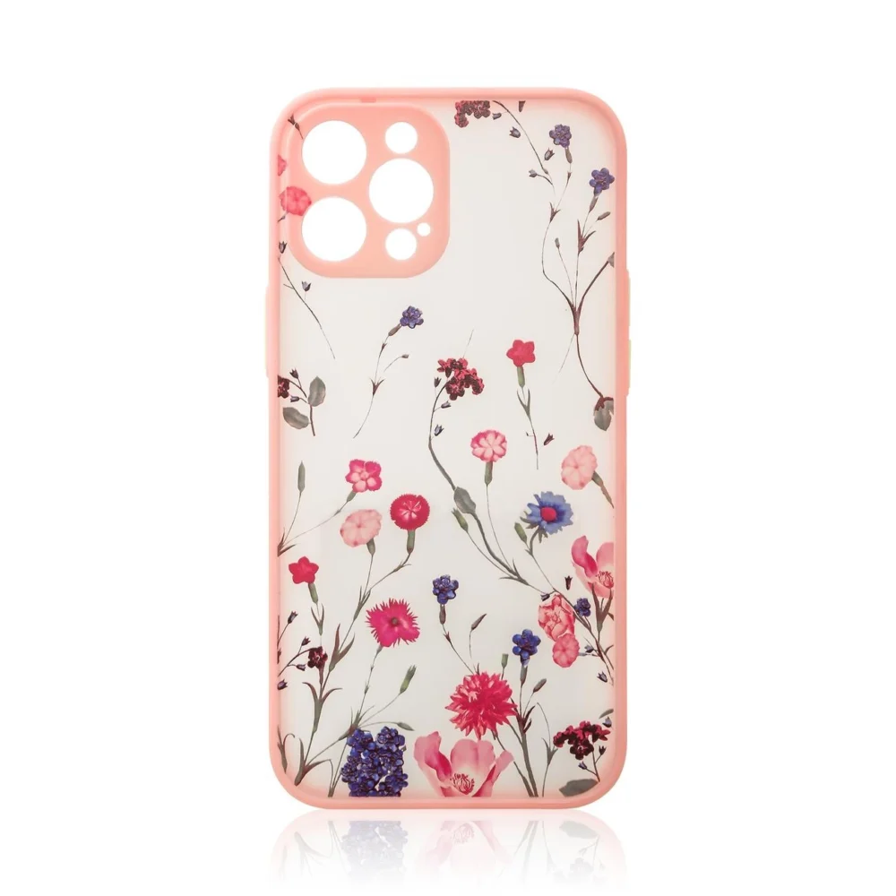 Design Case case for iPhone 13 Pro Max, blue flower covereng