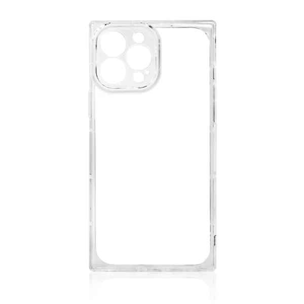 Square Clear Case case for iPhone 13 Pro transparent gel covereng