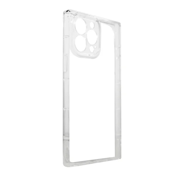 Square Clear Case case for iPhone 13 Pro transparent gel covereng