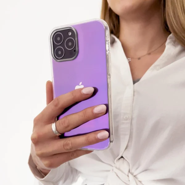 Aurora Case Case for Samsung Galaxy A52s 5G / A52 5G / A52 4G Gel Neon Cover Purpleeng
