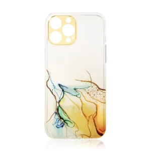 Marble Case Cover for Xiaomi Redmi Note 11 Pro Gel Cover Orange Marbleeng