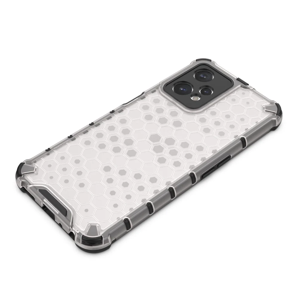 Honeycomb case armored cover with Realme 9 Pro gel frame transparenteng