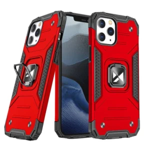 Wozinsky Ring Armor case for iPhone 14 Pro armored cover magnetic holder ring redeng