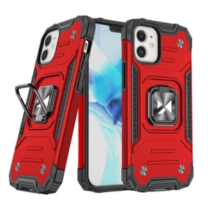 Wozinsky Ring Armor case for iPhone 14 Plus armored cover magnetic holder ring redeng
