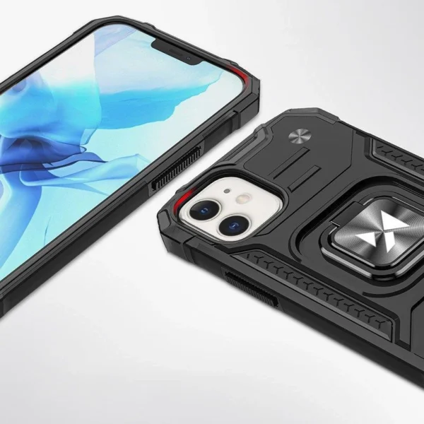 Wozinsky Ring Armor IPHONE 14 MAX Blackeng