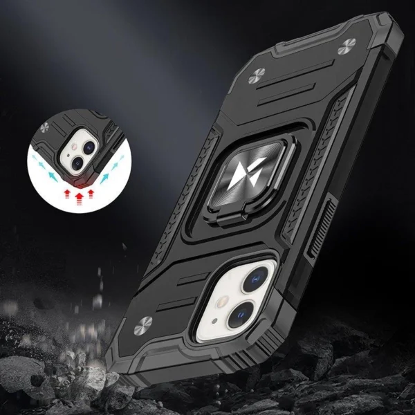 Wozinsky Ring Armor IPHONE 14 MAX Blackeng