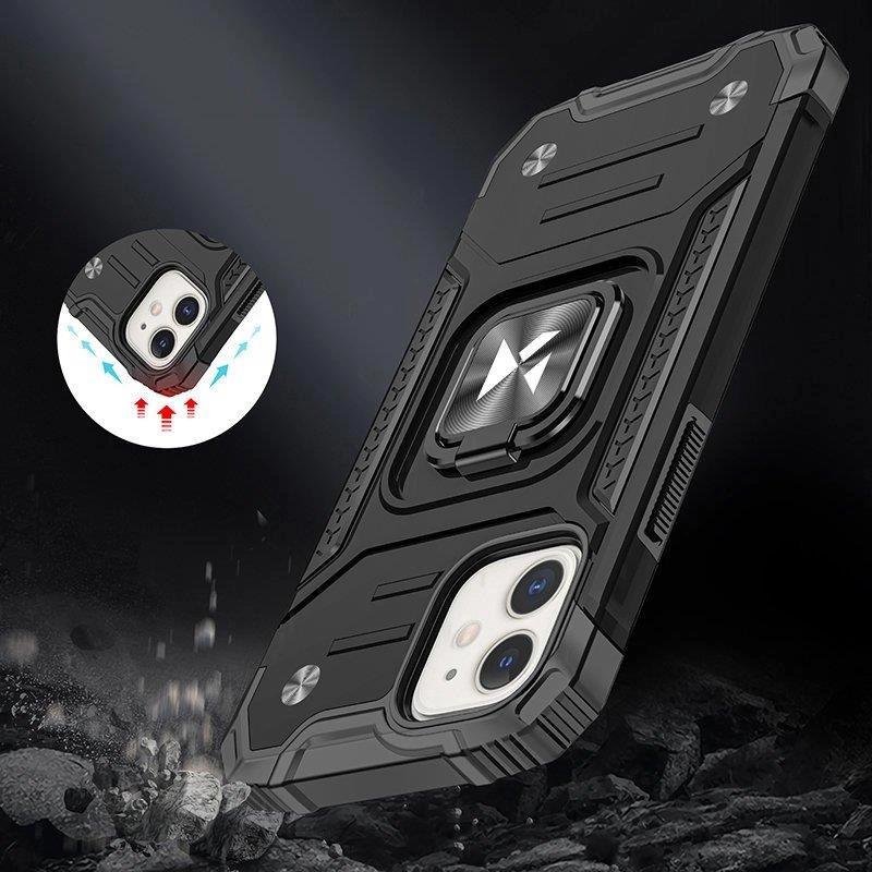 Wozinsky Ring Armor IPHONE 14 MAX Blackeng